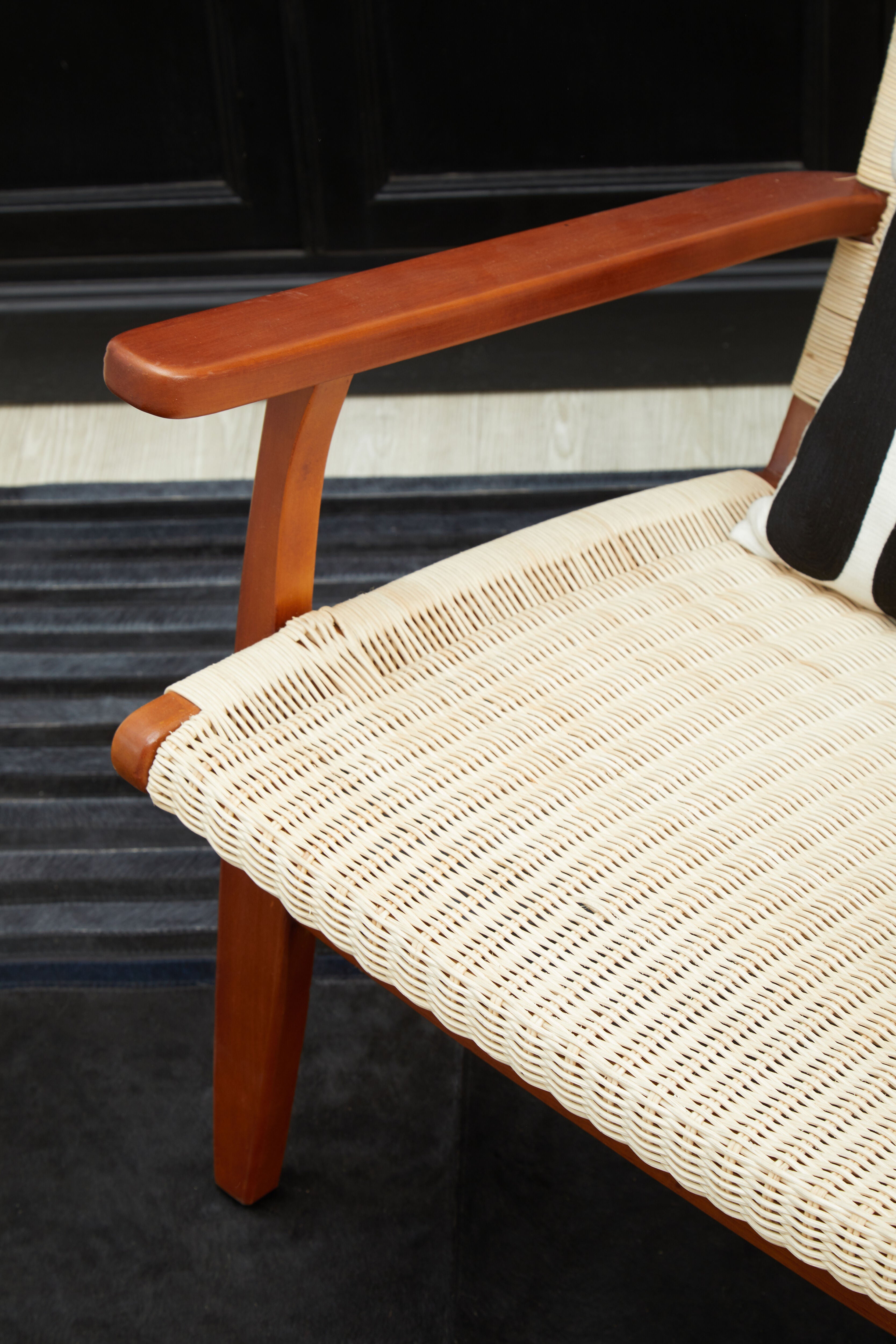 Bali Woven Chair In Natural Rattan